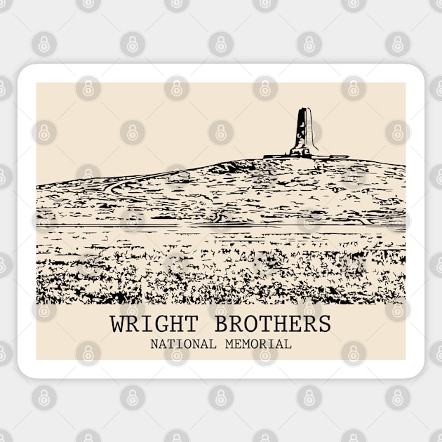 Wright Brothers National Memorial Sticker by Lakeric